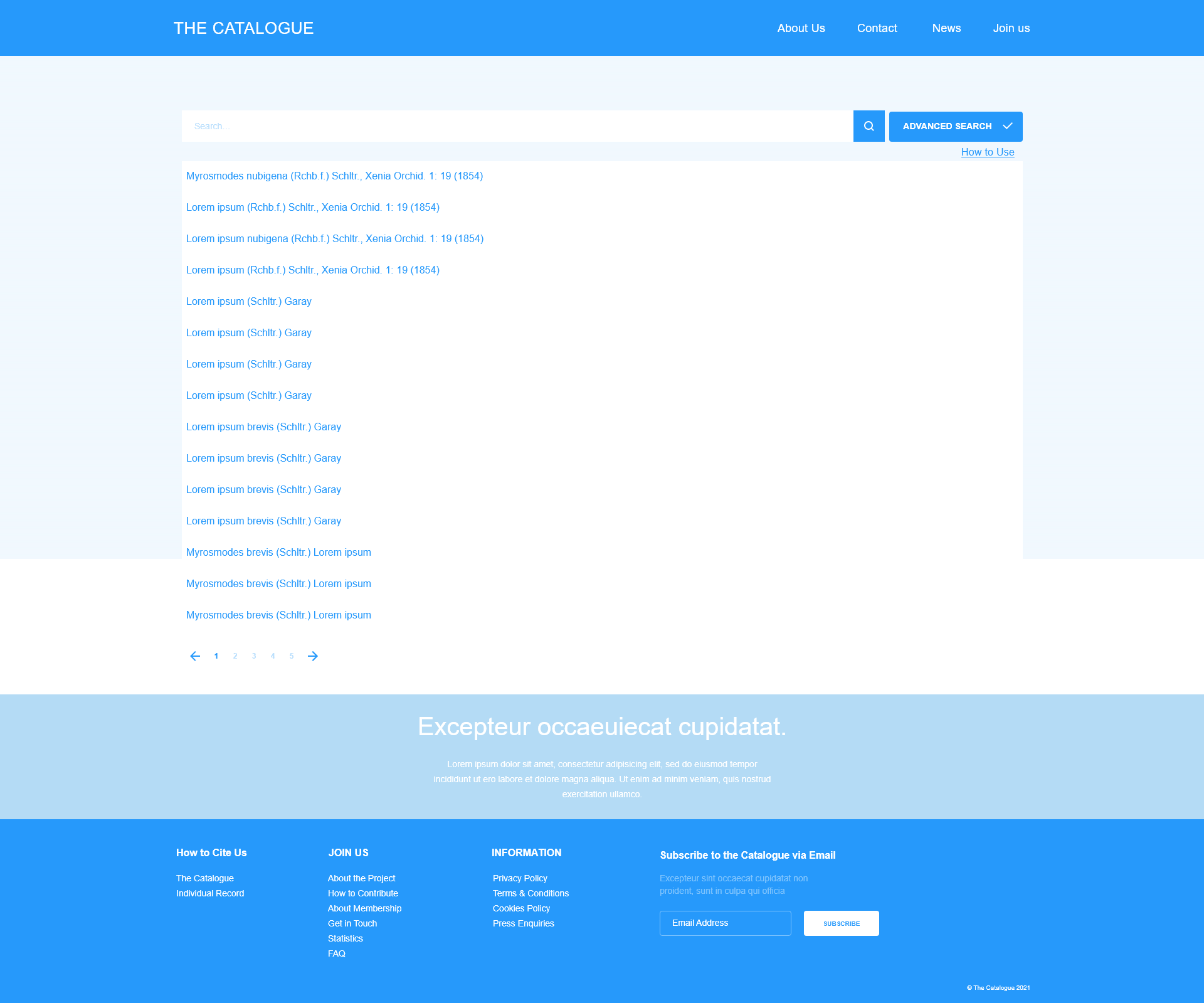 Wireframe screen 2
